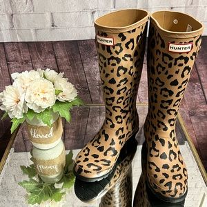 Hunter Girls Printed Rain Boots